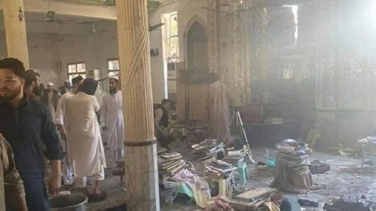 ده‌ها کشته و زخمی در انفجاری در یک مدرسه مذهبی پاکستان