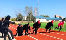 معرفی نفرات برتر دو و میدانی بانوان آستارا