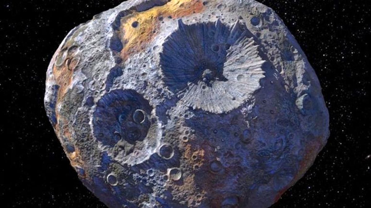 ارزش فلزات یک سیارک، یک میلیون برابر اقتصاد جهان است 