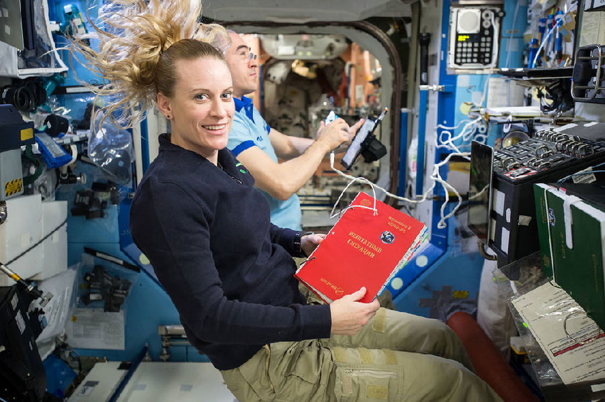 فضانورد زن آمریکایی از ایستگاه فضایی بین‌ المللی رأی خود را به صندوق انداخت
