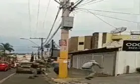 فرار حرفه‌ای و سینمایی یک متهم!/ ویدئو