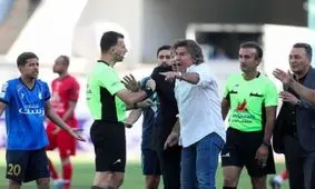 واکنش ساپینتو به تصمیمات جنجالی داور و صحنه‌های مشکوک به پنالتی

