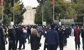 مشهد آماده استقبال از پیکر مرحوم شجریان است