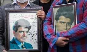 اکران تصاویر استاد شجریان در شهر تهران