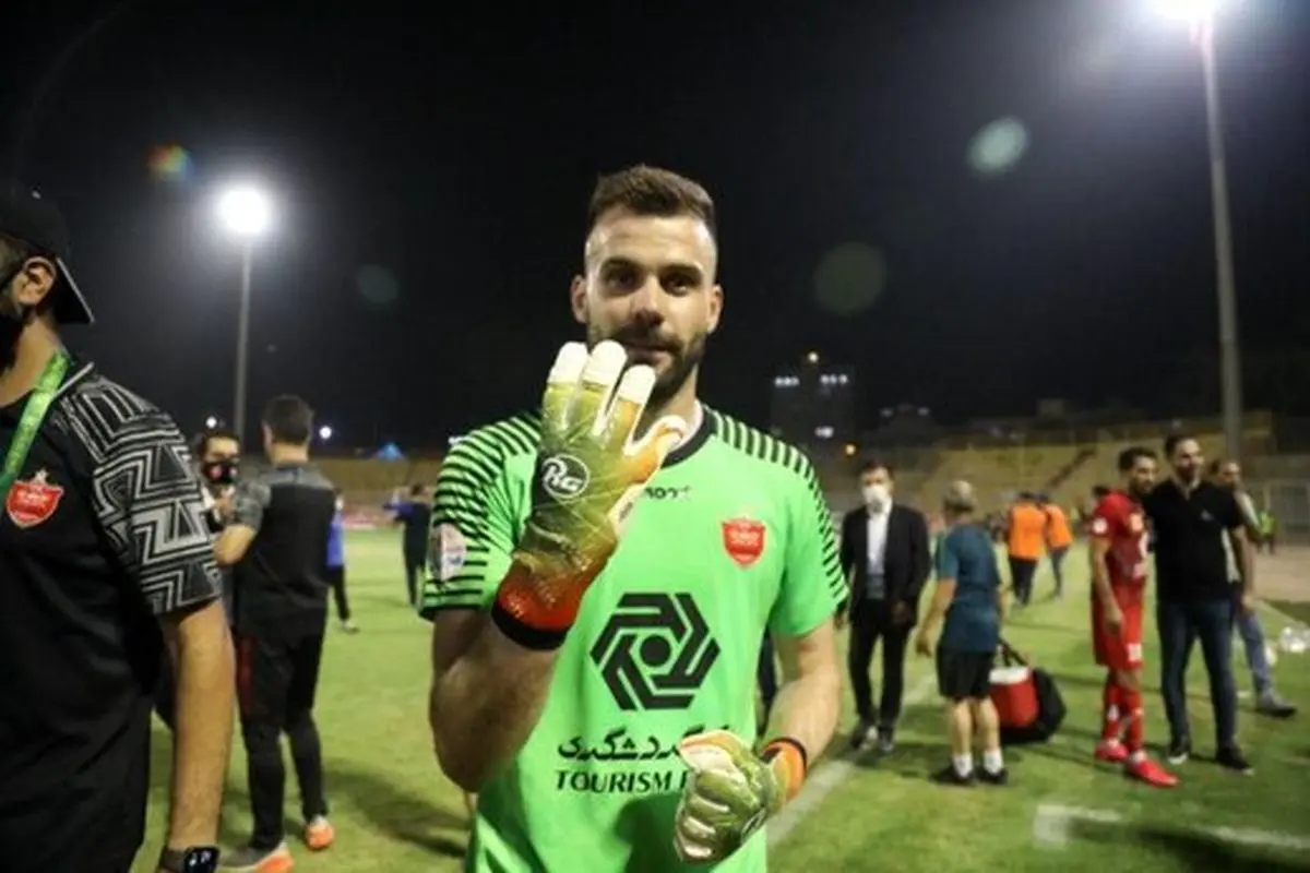 دروازه‌بان پرسپولیس در آستانه فسخ قرارداد