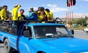 نیسان مسافر کش توقیف شد