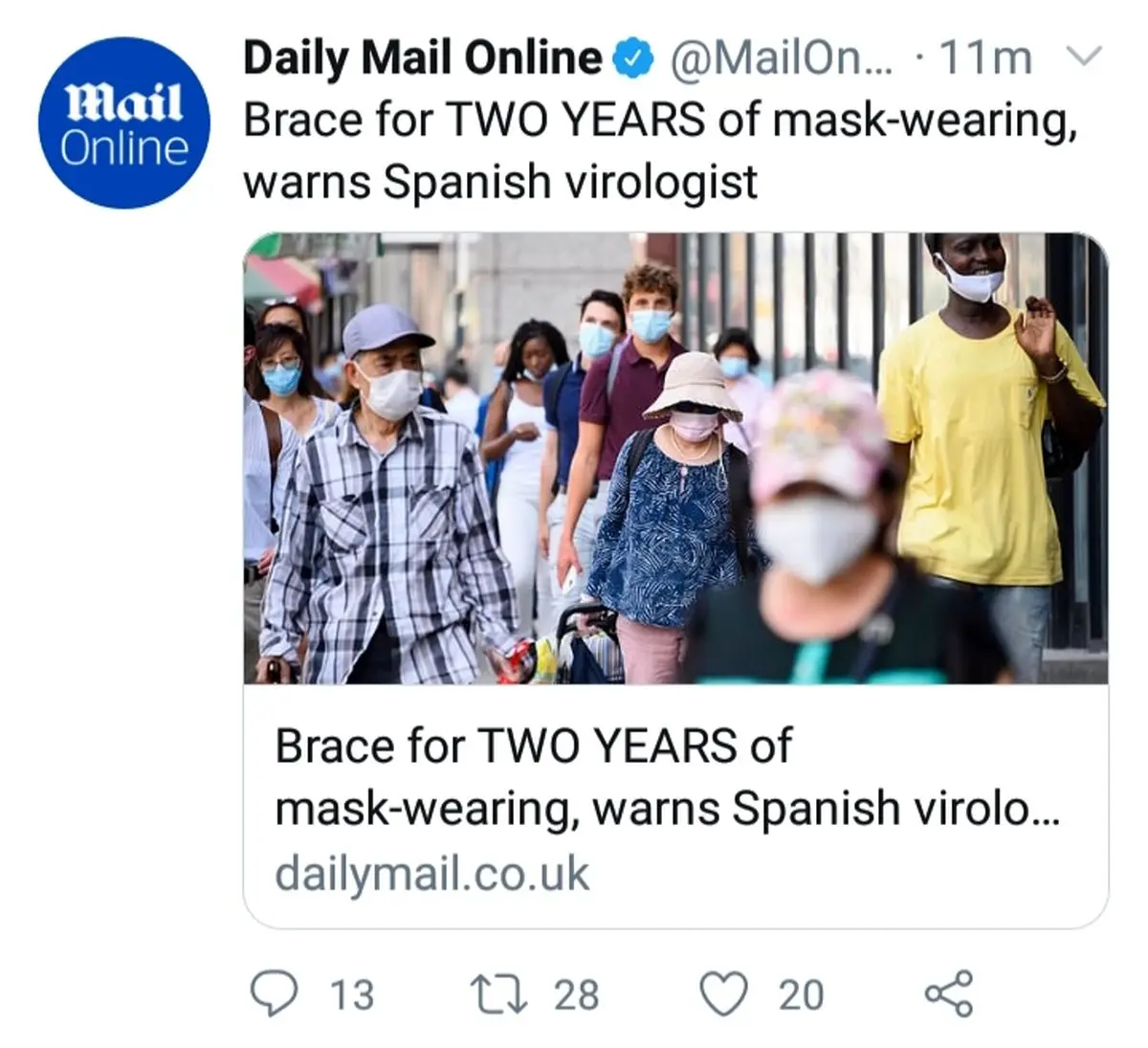 مردم جهان باید تا دو سال دیگر ماسک بزنند