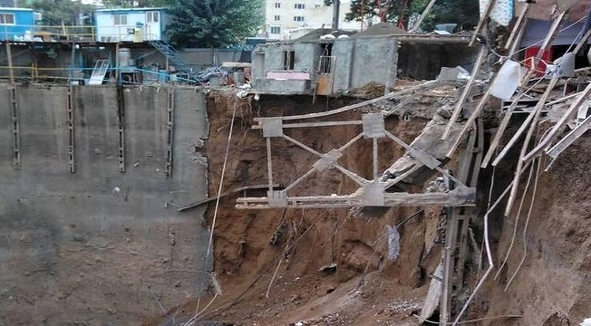 متهمان حادثه ریزش خانه در تهران بازداشت شدند