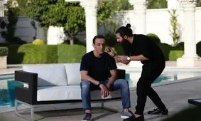 حمله علی کریمی به افشین پیروانی/ عکس