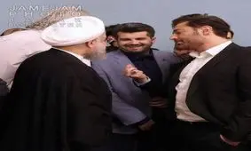 محمدرضا گلزار در مراسم افطاری به رئیس‌جمهور چه گفت؟