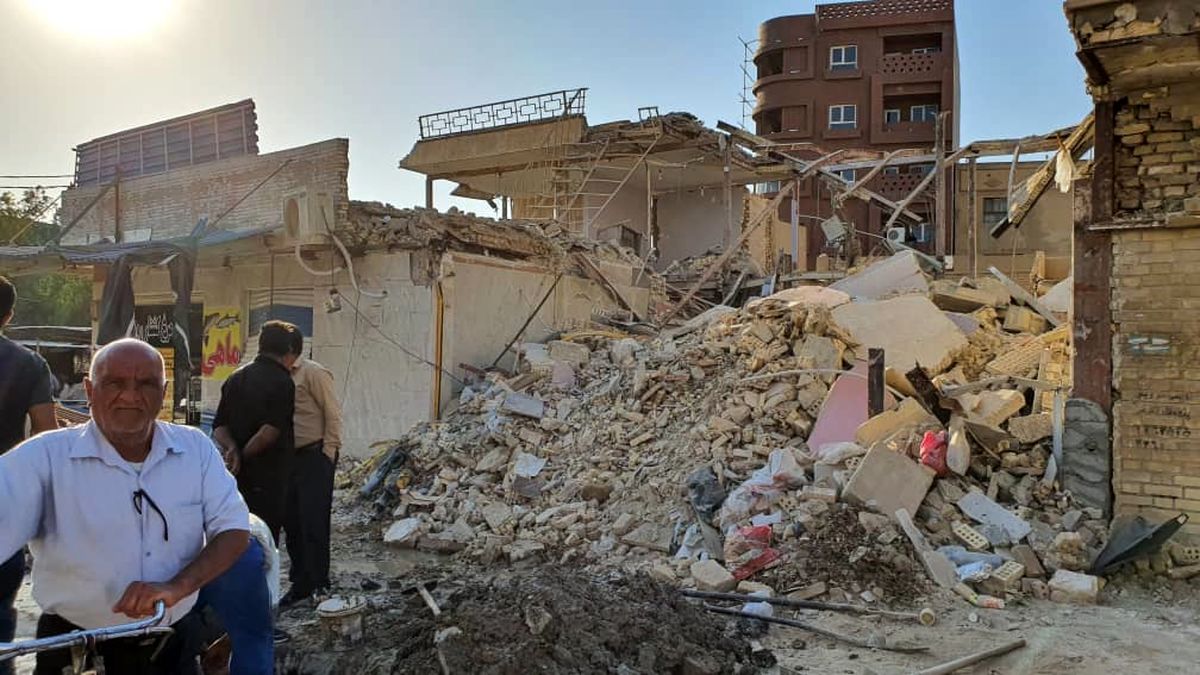 انفجار گاز و کرونا در بازارچه عامری / آمار ضد و نقیض از کشته‌ها