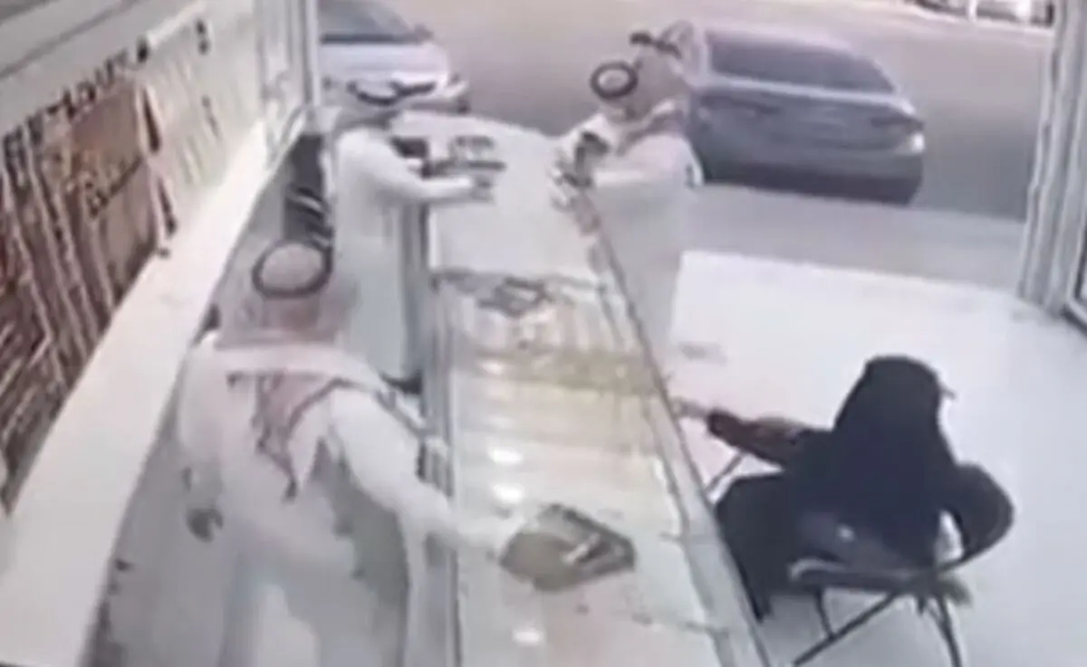 سرقت عجیب به سبک سعودی/ ویدئو