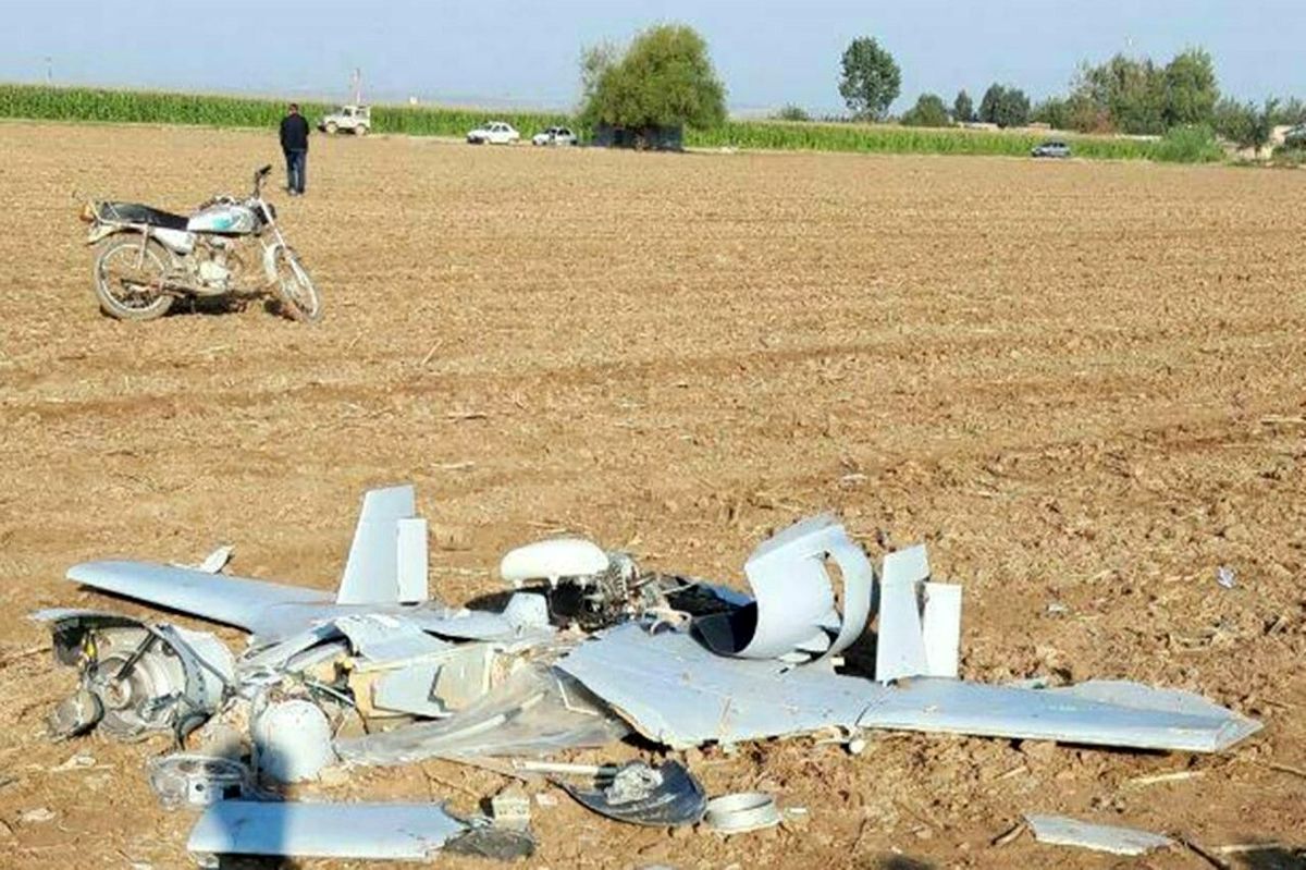یک فروند پهپاد در پارسآباد مغان سقوط کرد