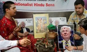 مرد هندی برای سلامتی ترامپ چهار روز روزه گرفت و سپس جان داد