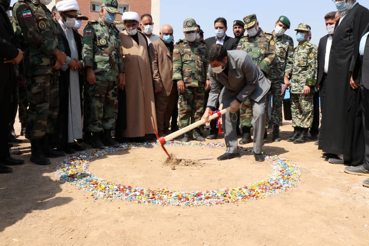 عملیات ساخت مدرسه ۶ کلاسه شهید تیماسی در اهواز آغاز شد