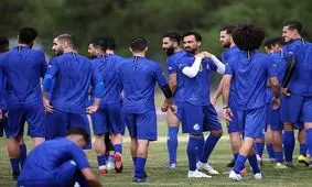 تمرینات استقلال پشت درهای بسته برگزار می‌شود