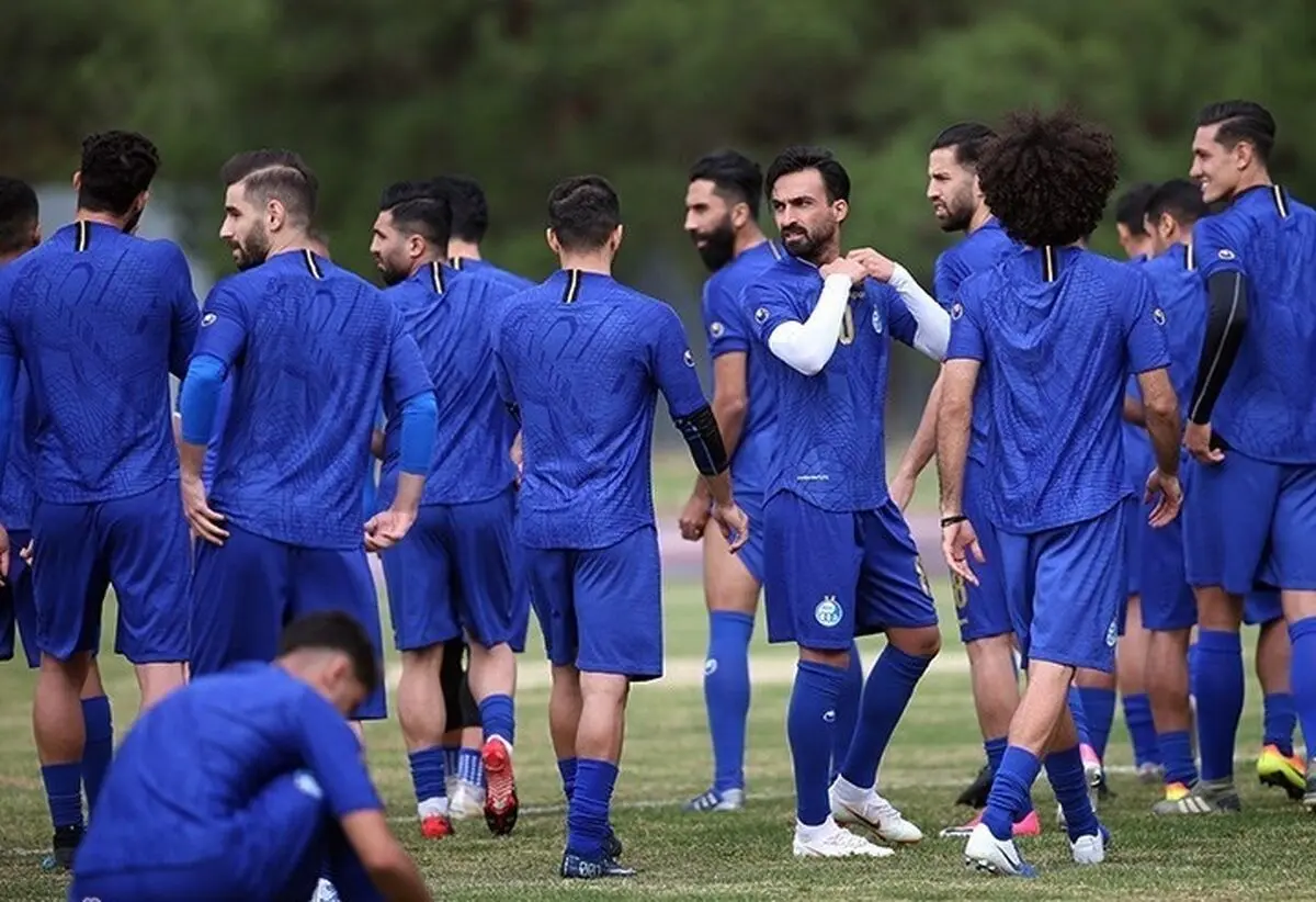 تمرینات استقلال پشت درهای بسته برگزار می‌شود