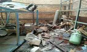 انفجار کپسول «سی. ان .جی» در اسلامشهر/ ۴ تن مصدوم شده اند