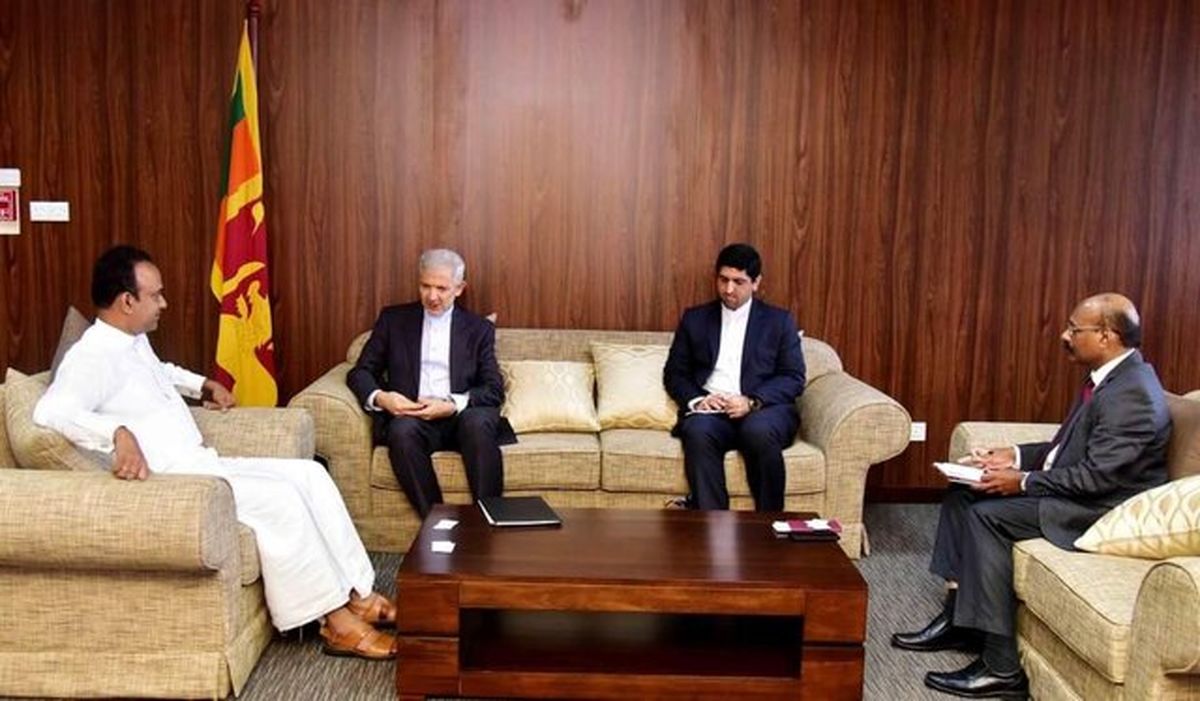 ایران و سریلانکا برای افزایش روابط اقتصادی رایزنی کردند