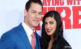 جان سینا و نامزد ایرانی اش شهرزاد شریعت زاده