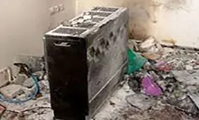 چهار مصدوم در انفجار بخاری گازی در آباده