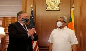 انتقاد پامپئو از حضور چین در سریلانکا