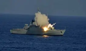 پایان رزمایش‌ دریایی عمان با نام "شیر دریا ۲"