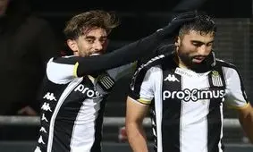 پیروزی پرگل شارلروا با گل زیبای علی قلی‌زاده