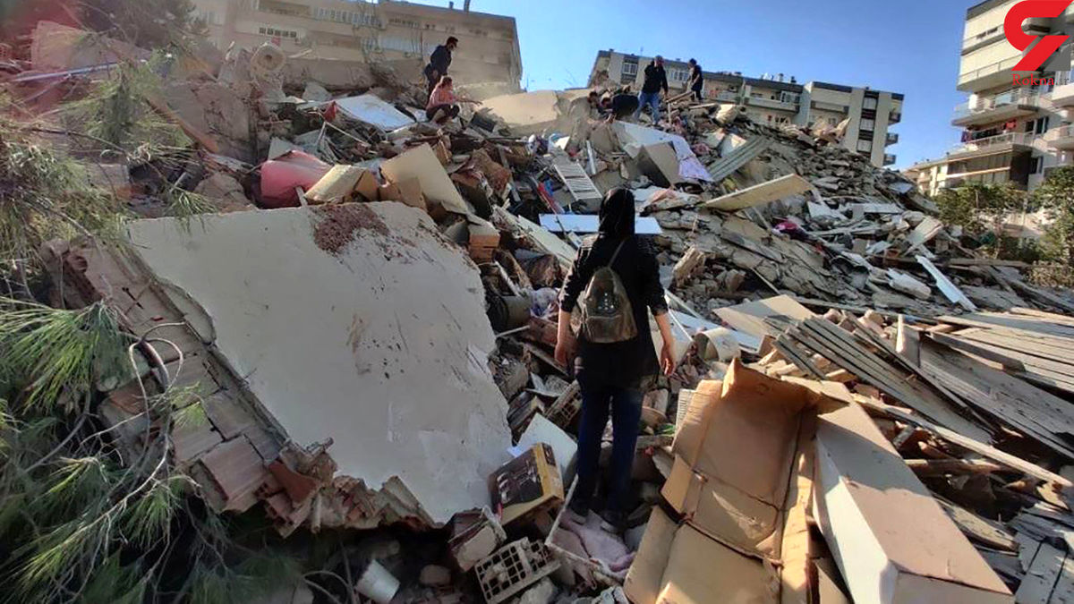 نجات دختر ۱۶ ساله از زير آوار زلزله ترکيه/ ویدئو