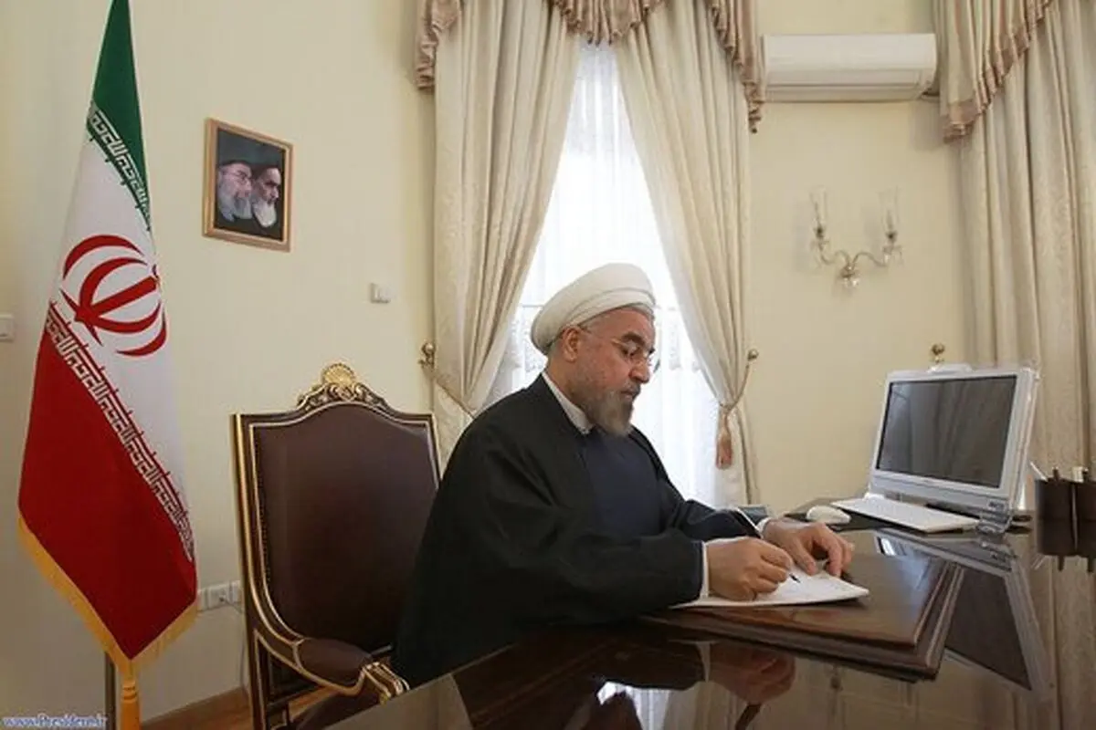 پیام روحانی به مردم زادگاهش