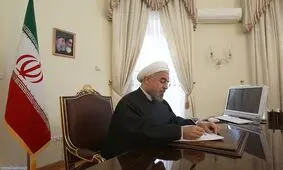 پیام روحانی به مردم زادگاهش
