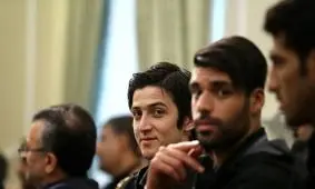 طارمی از سید حسن خمینی تا رییس جمهور روحانی+عکس