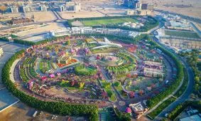 بازگشایی باغ گل و گیاه در دوبی/ عکس