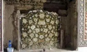 کشف تزئینات منحصر به فرد عصر صفوی در تالار اشرف اصفهان