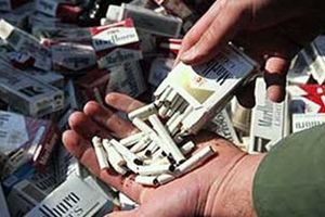 بیش از ۱۴۳ هزار نخ سیگار خارجی قاچاق در قزوین کشف شد