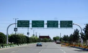 مسدود شدن ورودی های اصلی شهر دلیجان