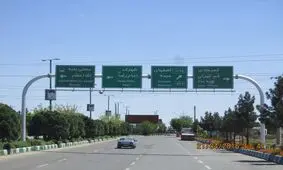 مسدود شدن ورودی های اصلی شهر دلیجان