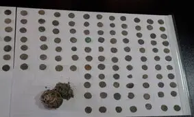 متهم فراری با سکه های تاریخی دستگیر شد