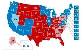 دیوار آبی کجاست؟ / ترامپ سد شمالی دموکراتها را می‌شکند؟