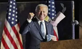 بایدن: آرا در حال شمارش هستند/ از جایگاهی که قرار داریم احساس خوبی داریم