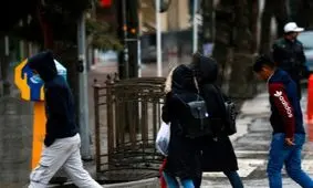 بارش باران و کاهش ۷ درجه‌ای دما در برخی استان‌ها