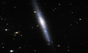 تصویری از یک آبشار داغ در فضا!