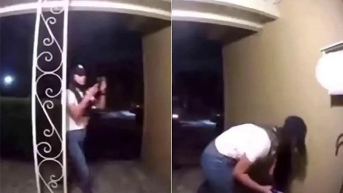 اقدام غیراخلاقی راننده پیک پس از تحویل غذا!/ ویدئو