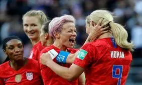 تسویه حساب ستاره فوتبال زنان با ترامپ!