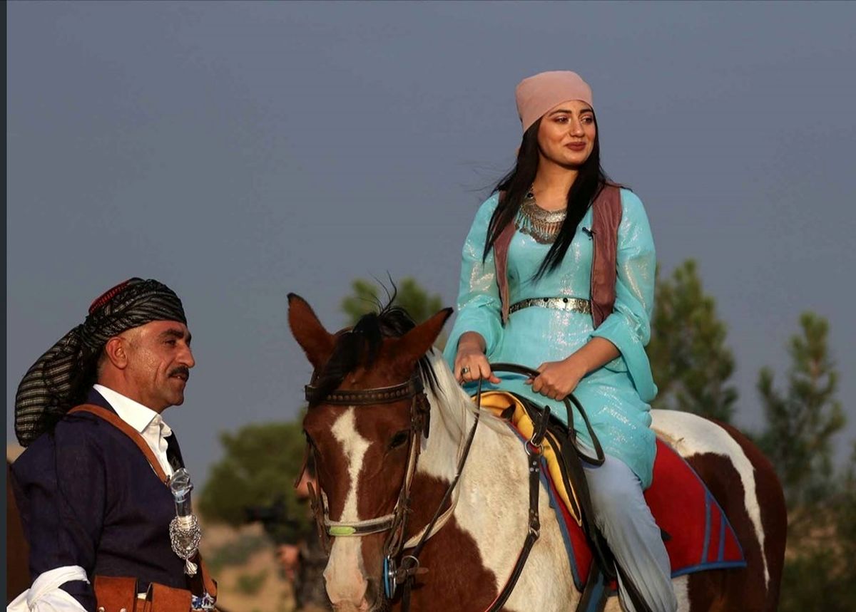 دختران سوارکار در جشنواره کردستان عراق/ عکس