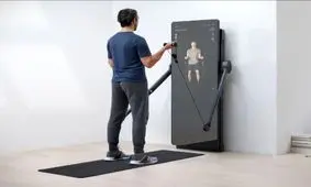 آینه هوشمند ویژه تناسب اندام/ تصاویر