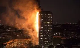 احتمال مرگ 65 نفر در آتش سوزی برج مسکونی لندن