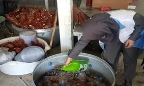 ۱۰۰کیلوگرم مواد غذایی در آبادان از چرخه مصرف خارج شد
