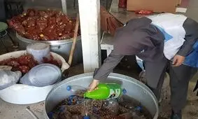 ۱۰۰کیلوگرم مواد غذایی در آبادان از چرخه مصرف خارج شد