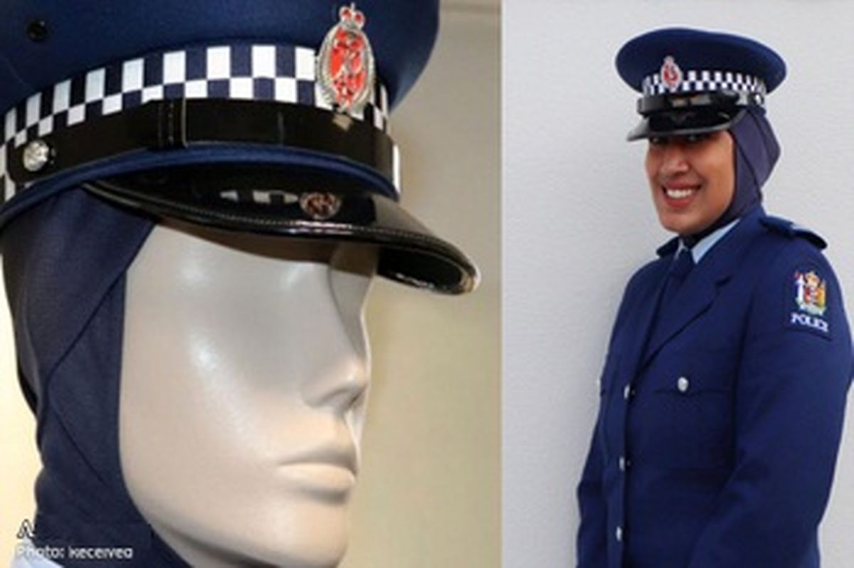 پلیس نیوزیلند حجاب را به یونیفرم افزود